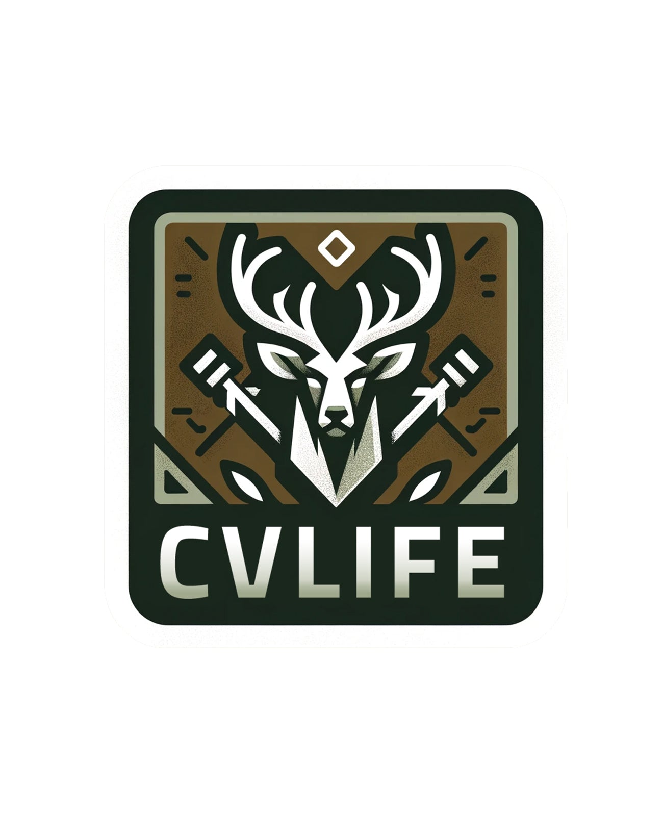 Cv Sticker CVLIFE Stickers Collection: Nature and Precision Themed Adhesive Decal