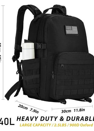 The Structure Diagram of CVLIFE Tactical Backpack