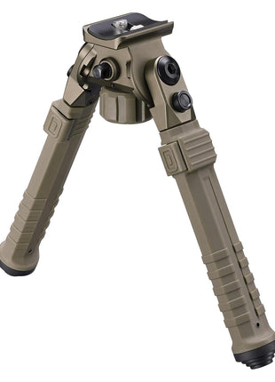 Rifle Bipod Made of Aluminum and Lightweight High-Strength Polymer