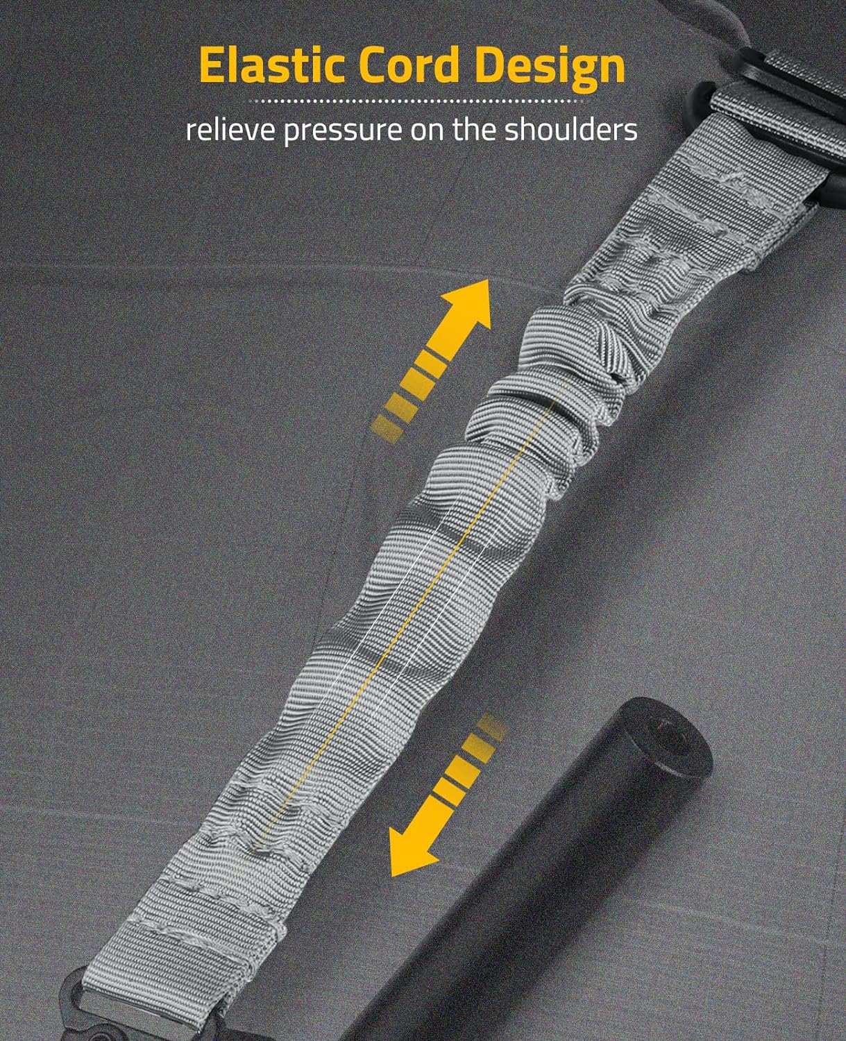 CVLIFE Traditional Sling with Anti-Rotation Sling Swivels, Adjustable