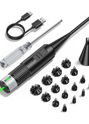 CVLIFE USB Rechargeable Laser Bore Sight Kit