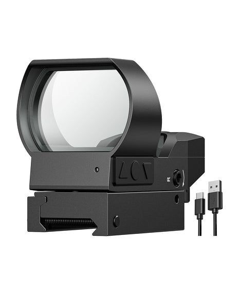 CVLIFE WolfCloak 40mm Rechargeable Motion Awake Red Green Dot Sight