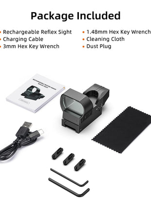 Picture of the contents of the package