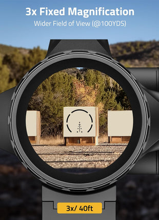 3x Fixed Magnification