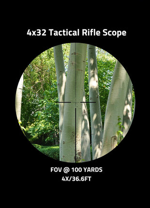 CVLIFE 4x32 Tactical Rifle Scope