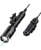 CVLIFE 1680 Lumens Rifle Light Laser Combo Compatible with M-Rail