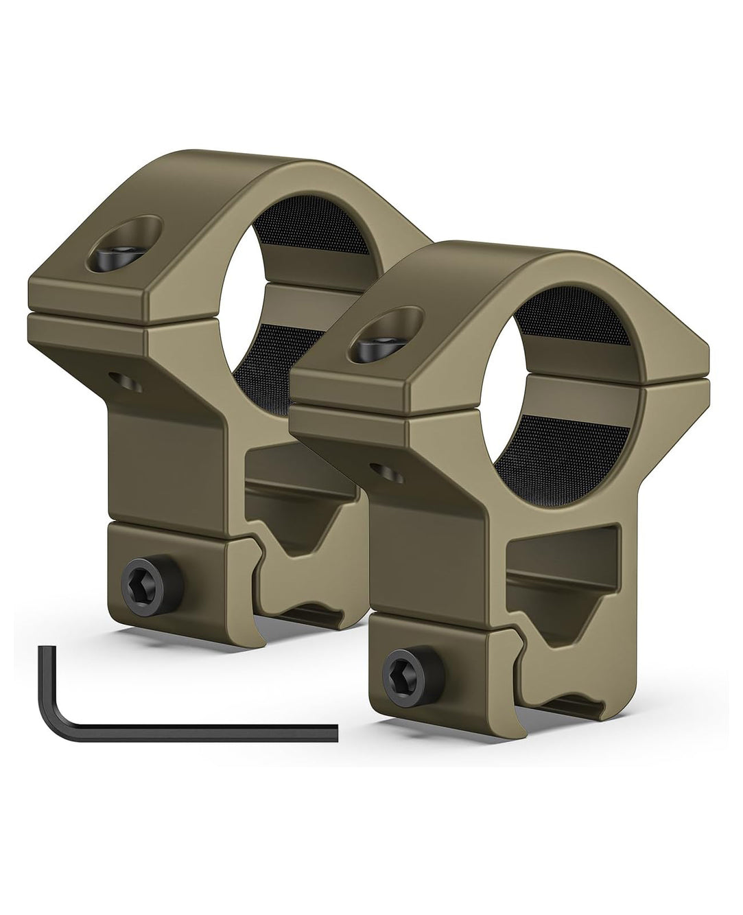 CVLIFE 1 Inch Dovetail Scope Rings - 3/8