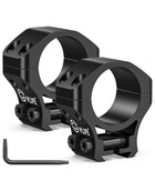 CVLIFE 1 inch Dovetail Scope Rings Mount for 3/8 inch or 11mm Dovetail Rails