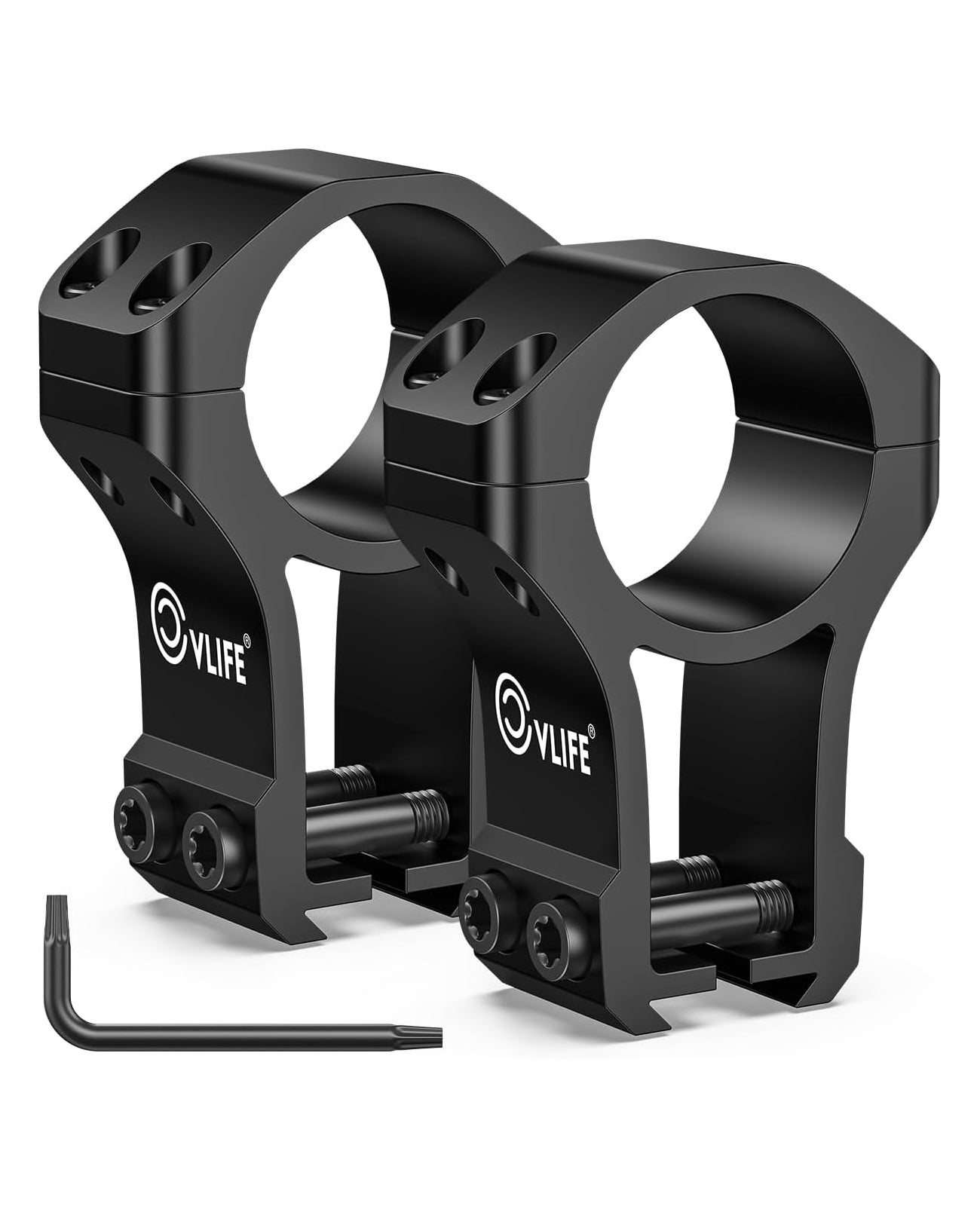 CVLIFE 1 inch Dovetail Scope Rings Mount for 3/8 inch or 11mm Dovetail