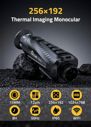 CVLIFE 256x192 15mm Lens 1024x768 HD Display Thermal Monocular