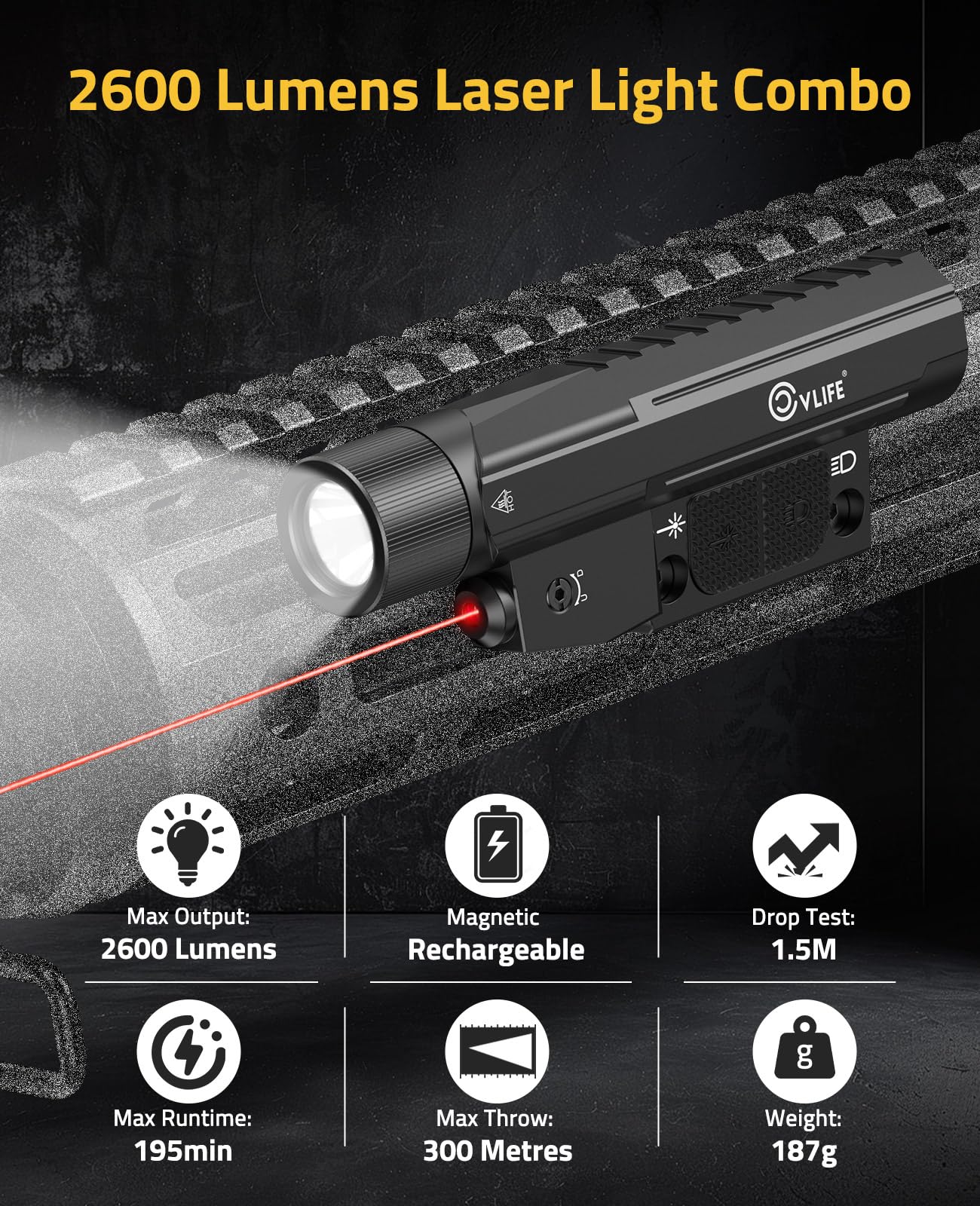 CVLIFE_2600_Lumens_Easy_Touch_