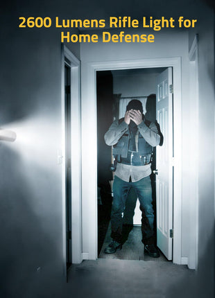 home defense - CVLIFE 2600 Lumens Easy Touch Switch Rifle Laser Light Combo