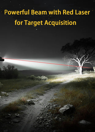 target acquisition - CVLIFE 2600 Lumens Easy Touch Switch Rifle Laser Light Combo