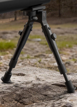 CVLIFE 3-in-1 Picatinny Bipod with Swivel Stud and Barrel Clamp Adapter