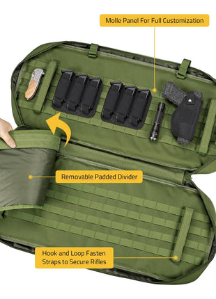 Details of CVLIFE 30inch Tactical Gun Bag Rifle Backpack