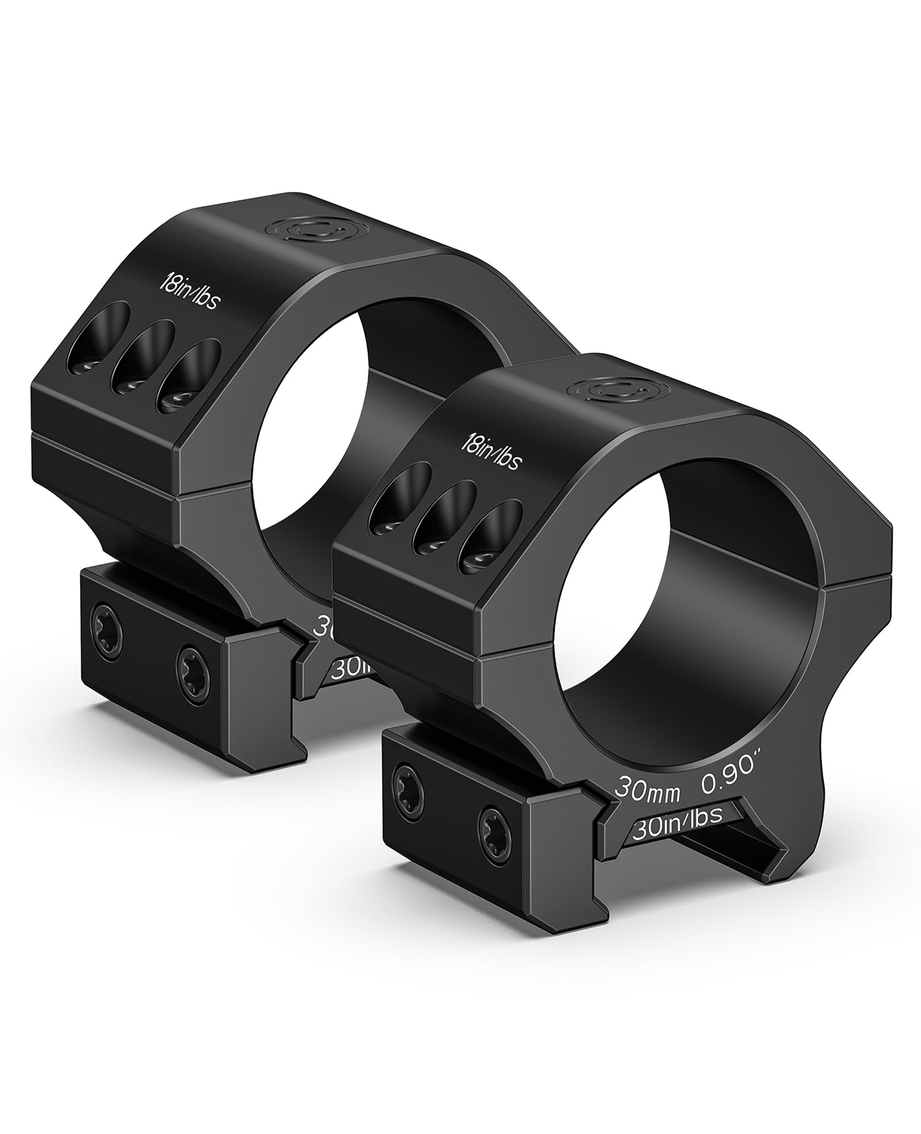 7in Scope Rings CVLIFE 30mm Scope Rings Mount 7075 Aluminum