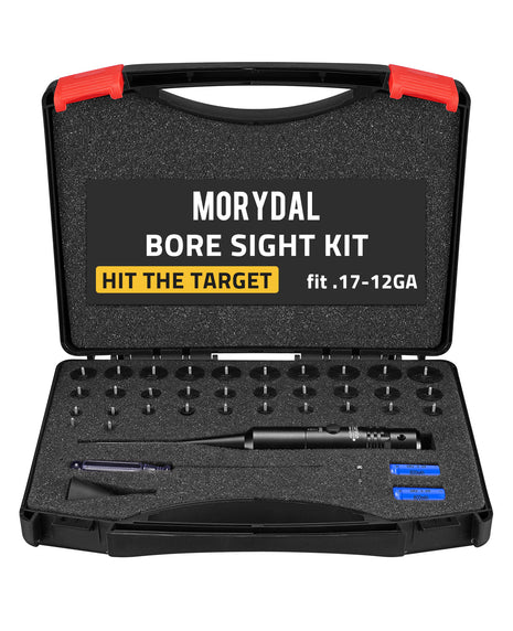 CVLIFE 32-Piece Laser Bore Sighter Kit Fits .17-12GA