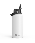 CVLIFE 32 Oz Insulated Water Bottle - white