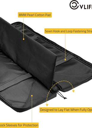 CVLIFE 36 Inches Double Soft Rifle Case Tactical Long Bag