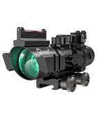 CVLIFE WolfProwl 4x32 Tactical Rifle Scope Red & Green &Blue