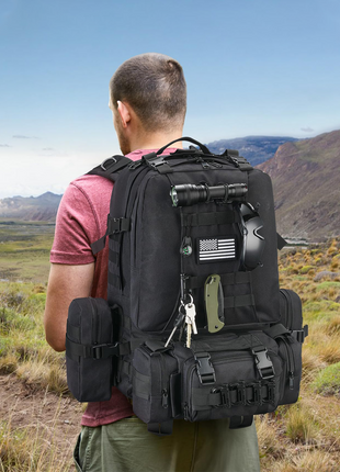 CVLIFE 60L Backpack for Men Women Large Rucksack