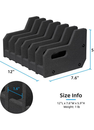 the specification of handgun stand