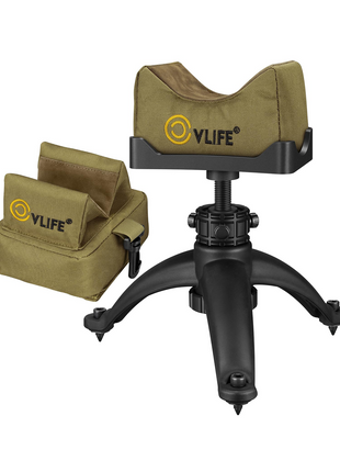 CVLIFE 7-11 Inches Shooting Rest Tripod with Rest Bag