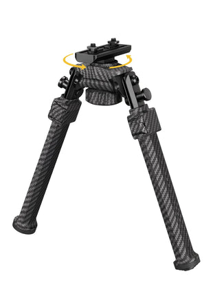 CVLIFE 7.8-10.6 Inches Bipod 30% Carbon Fiber Compatible with M-Rail