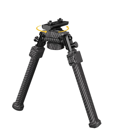 CVLIFE 7.8-10.6 Inches Bipod 30% Carbon Fiber Compatible with M-Rail