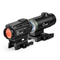 CVLIFE BearPower Solar Multi Reticle Red Dot and 5X Magnifier Combo