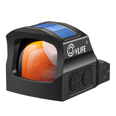 CVLIFE BearSwift Solar Red/Green Dot Sight for RMS RMSc - Red 2 MOA Dot & 32 MOA Circle