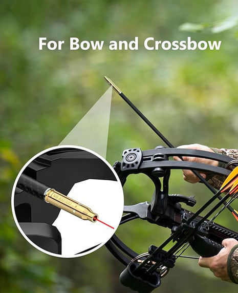 CVLIFE Crossbow Laser Bore Sight with On/Off Switch