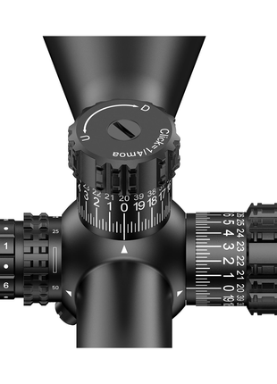 Zero Stop Ring of CVLIFE EagleBlaze 5-25x50 FFP Rifle Scope