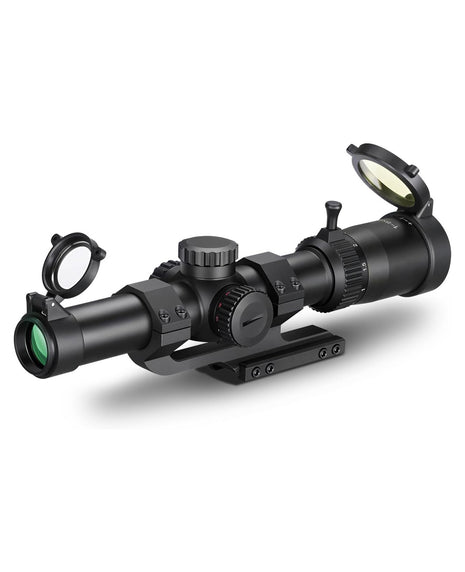 CVLIFE EagleFeather 1-8x24 LPVO Rifle Scope -Circle Dot Reticle