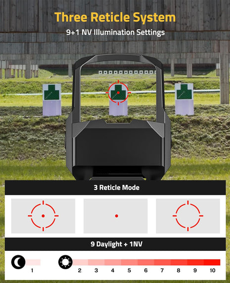 CVLIFE EagleFeather 2 MOA Dot Sight with Motion Awake - Global