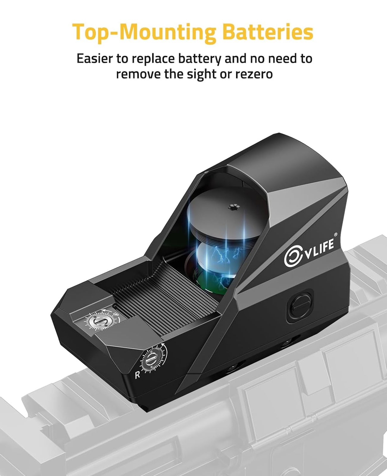 CVLIFE EagleFeather 2 MOA Dot Sight with Motion Awake - Global
