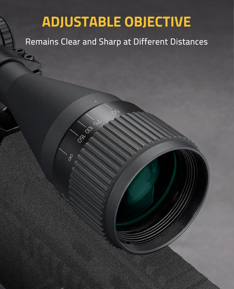 CVLIFE EagleFeather 4-16X50 AO Rifle Scope - adjustable objective