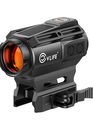 CVLIFE EagleFeather X Solar Motion Awake Red Dot Sight - Black