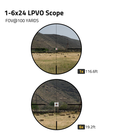 1-6x24 LPVO Scope for Olympics