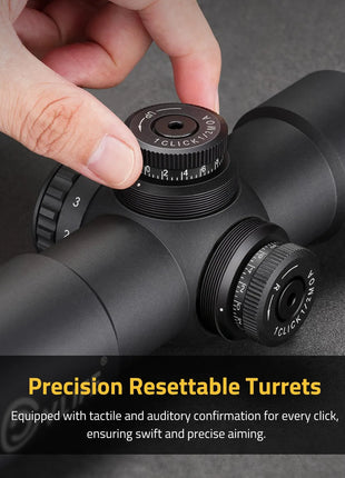 precision resettable turrets