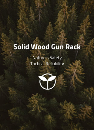 CVLIFE Indoor Gun Racks - Solid Wood