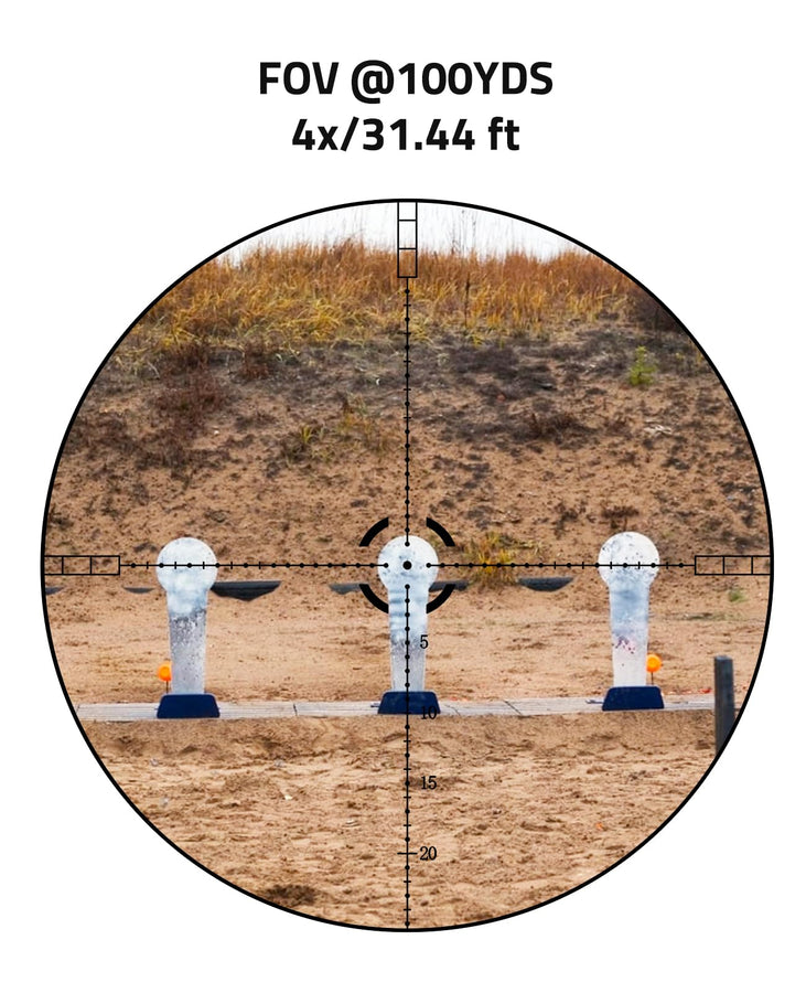 CVLIFE JackalHowl 4x30 Compact Rifle Scope