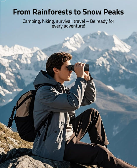 from rainforests to snow peaks - CVLIFE JackalHowl 8x32 Monocular