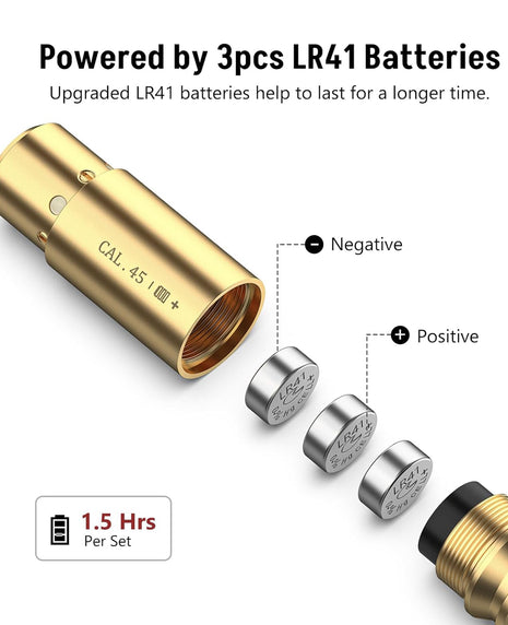 CVLIFE Laser Bore Sight with Long Runtime
