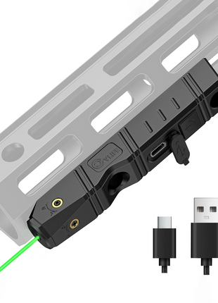 CVLIFE Laser Sight for Rifle Compatible with M-Lok Rail - Green laser