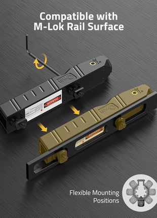 Compatible with m-lok rail surface - CVLIFE Laser Sight for Rifle Compatible with M-Lok Rail