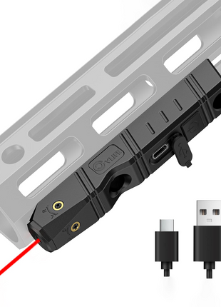 CVLIFE Laser Sight for Rifle Compatible with M-Lok Rail - Red laser