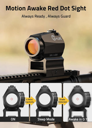 CVLIFE Motion Awake Red Dot Sight