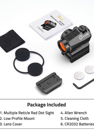 CVLIFE Motion Awake Red Dot Sight