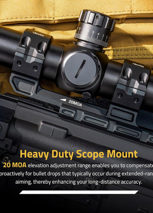 CVLIFE 20 MOA Picatinny Scope Mount for Precision Hunting